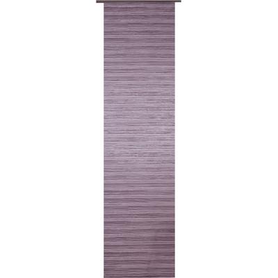 Schiebegardine WECKBRODT "Antoni" Gr. 1, lila (aubergine), B:60cm H:245cm, Polyester, Gardinen, Raumteiler, strukturierte Oberfläche, halbtransparent, Store