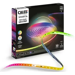 Calex, LED Streifen, Nastro LED Intelligente RGBIC CCTIC (RGBIC, Weiss, 3000 cm, Indoor)