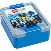 LEGO Lunch Box City, Lunch-Box blau/silber