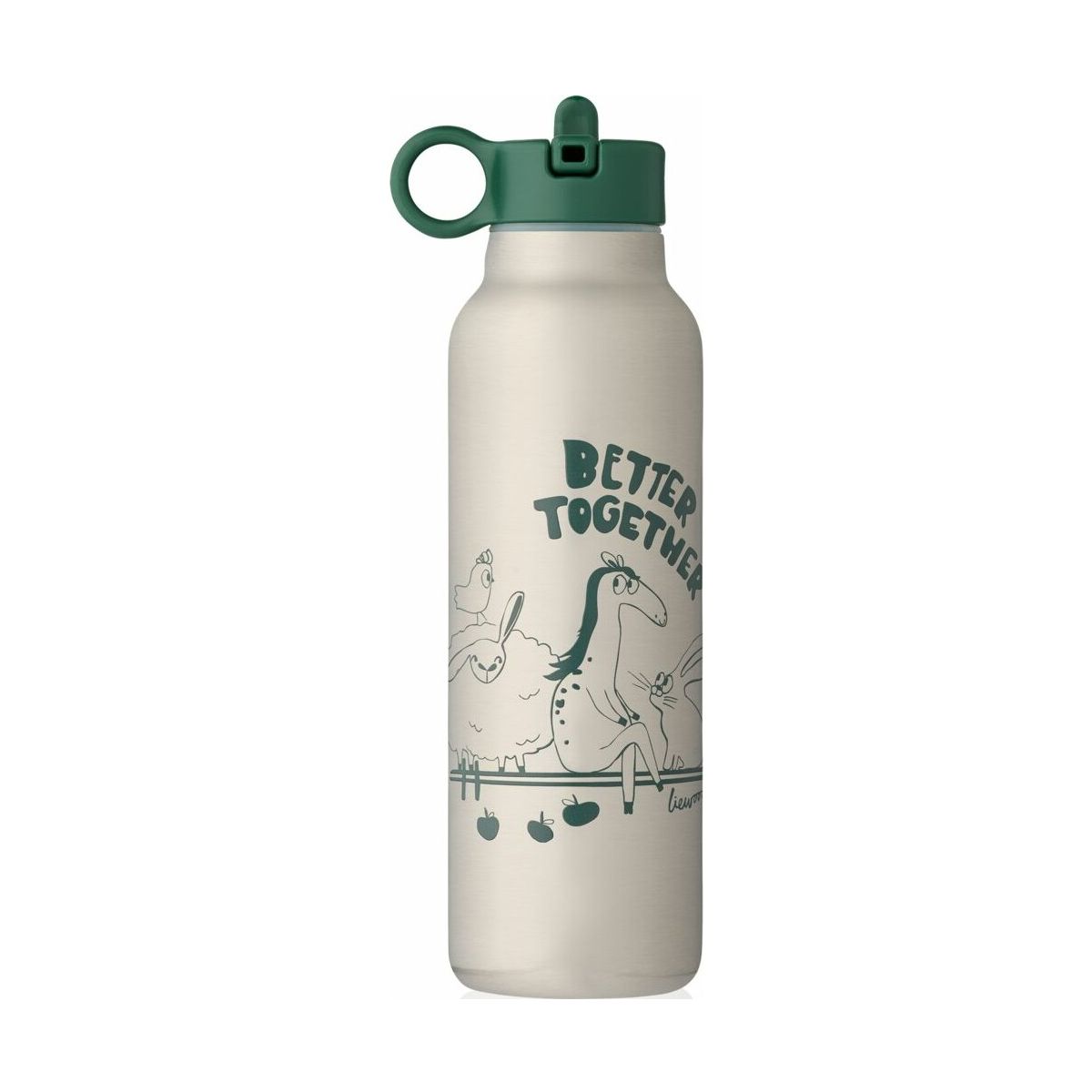Liewood Falk Water Bottle 500 ml farm/dove blue (3092) ONE SIZE LW19616-3092-ONE SIZE-CU
