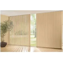 Büscher Sunlines Vertikal–Jalousie im Festmaß »100x250 cm« beige, 100x250 cm