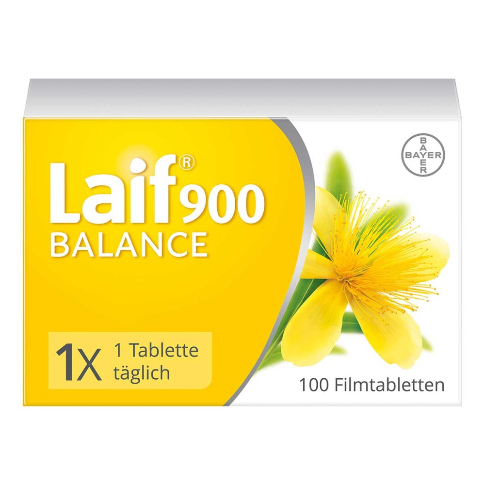 Bayer Vital GmbH Laif 900 Balance Filmtabletten für Ihr seelisches Gleichgewicht 02455874