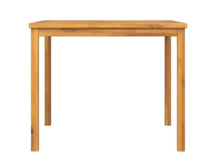 Zerodis Table à manger de jardin 90x90x74 cm bois d'acacia solide GU345