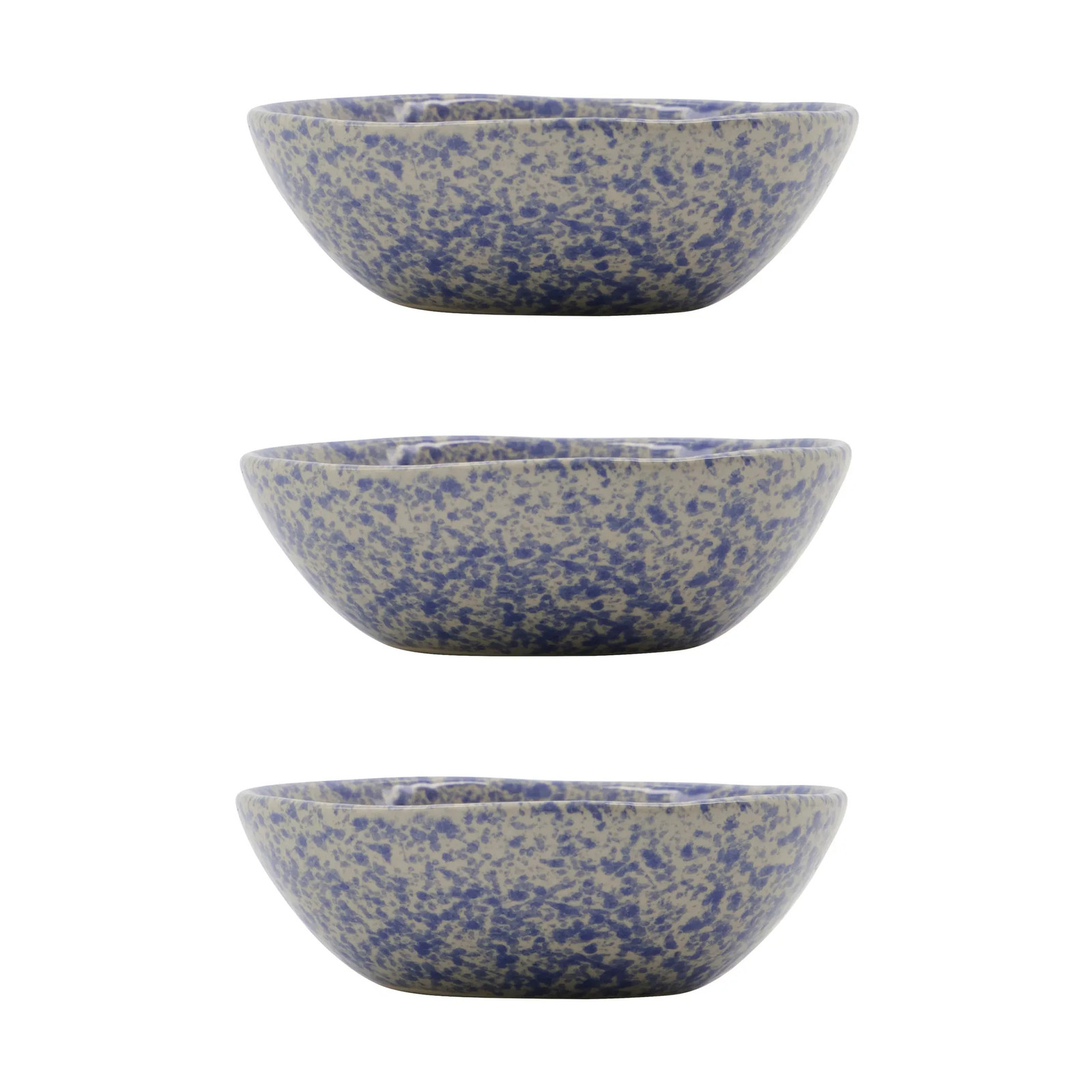 House Doctor Diva schaal 3-pack Blauw 4 cl