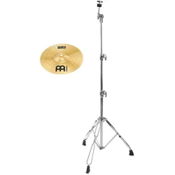 Meinl HCS 12" Splash + gerader Beckenständer Set