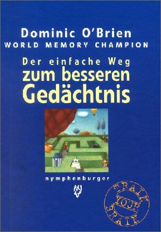 Dominic O'Brien - Der einfache Weg zum besseren Gedächtnis - Preis vom 15.10.2026 23:06:25 h