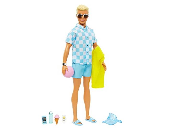 Barbie Ken Puppe mit Strand-Outfits