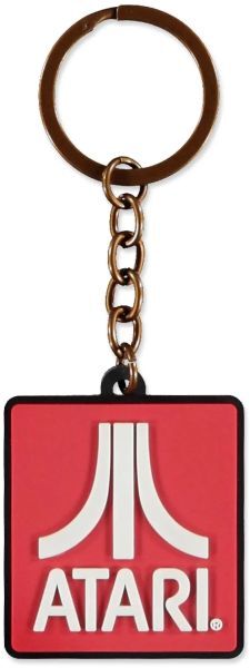 Difuzed Atari Rubberen Sleutelhanger-Logo (Diversen) Nieuw