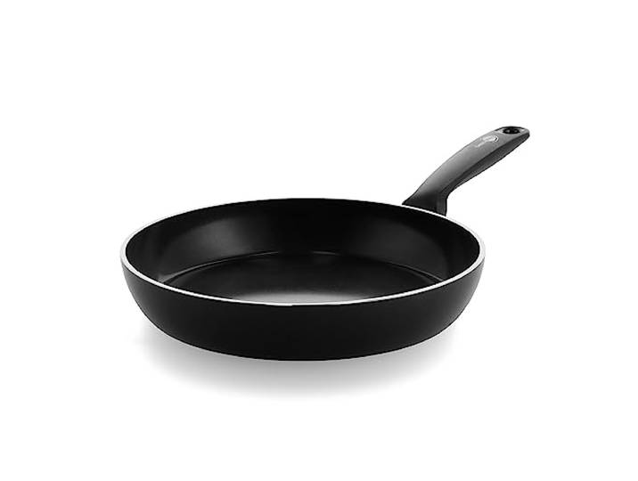 GreenPan Torino Poêle à Frire de 28 cm Antiadhésive en Céramique Sain\, Sans PFAS\, Induction\, Résistante au Lave-vaisselle\, Va au four jusqu'à 160°C\, Noir