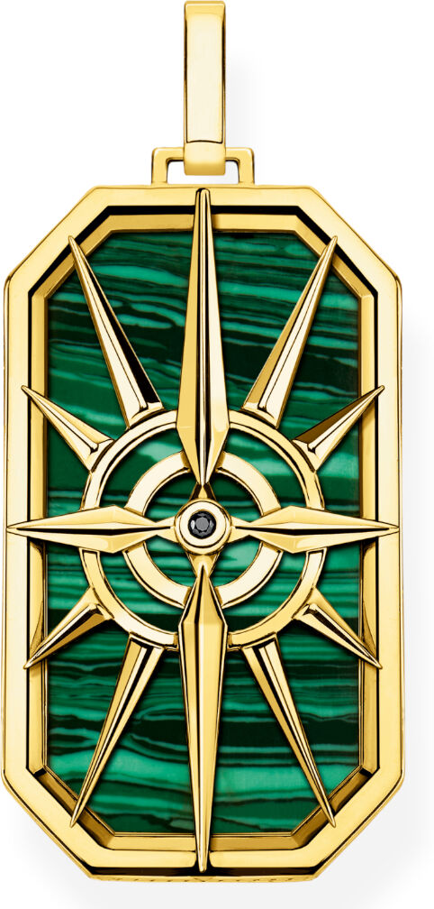 Thomas Sabo Compass star green riipus PE869-140-6