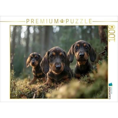 CALVENDO Puzzle Ist das vielleicht ein Dachsbau | 1000 Teile Lege-Größe 64x48cm Foto-Puzzle für glückliche Stunden, Game von , Calvendo Puzzle