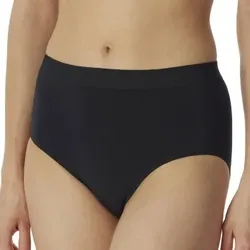 Schiesser Retro Slip Schwarz Polyamid Large Damen