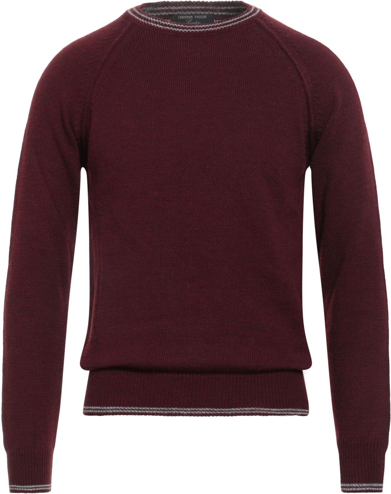 Chester Taylor London Pullover Hombre Burdeos 54,56 Hombre