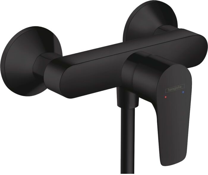 Hansgrohe Talis E Brause-Einhebelmischer 71760670 Aufputz, mattschwarz