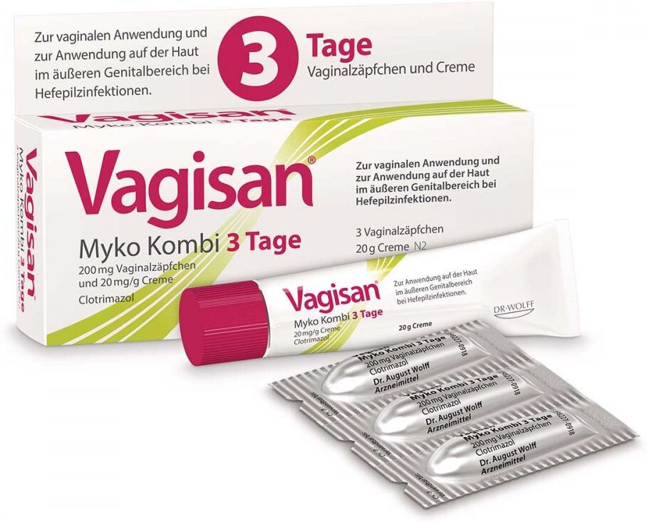 Vagisan Myko Kombi 3-Tage bei Scheidenpilz