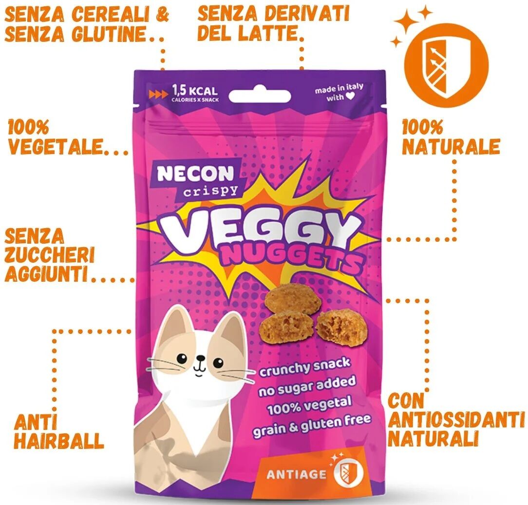 Necon Pet Food Srl Duck Nuggets Antiage Cat 85g