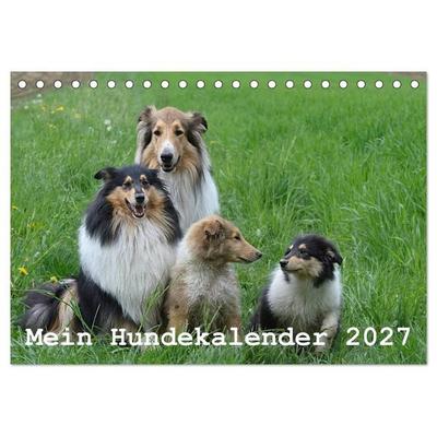 Mein Hundekalender 2027 (Tischkalender 2027 DIN A5 quer), CALVENDO Monatskalender