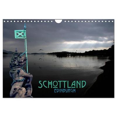 Schottland und Edinburgh (Wandkalender 2026 DIN A4 quer), CALVENDO Monatskalender