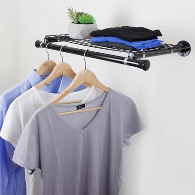 InStyleDesign Single Shelf with hanger - Black