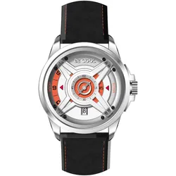 BE COOL Armbanduhr weiß/hellorange BCW02SWO