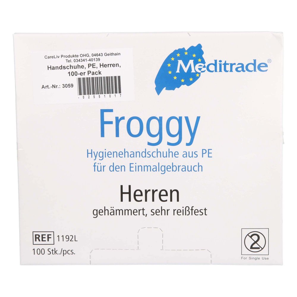 Careliv Produkte OHG Handschuhe Pe Herren 02551017