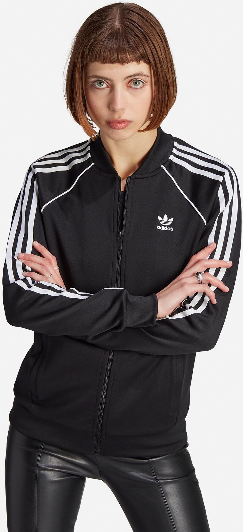 Adidas Sst W - Felpa - Donna - Nero L