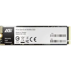 AGI 512 GB SSD AI298 M.2 NVMe Gen3 x4 (AGI512G83AI298L-CB) (512 GB, M.2), SSD
