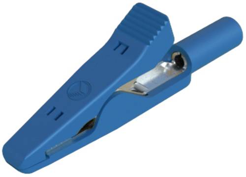 Hirschmann Test & Measurement MA 1 bl Krokodilklemme Steckanschluss 2mm Ohne Messkategorie Blau