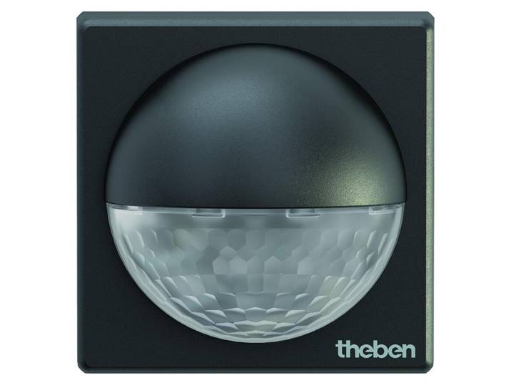 Theben theLuxa R180 BK - Détecteur de mouvement infrarouge passif 180° pour l'extérieur