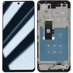 Motorola 5D68C22318 Ersatzteil Bildschirm + Touchscreen (Inkl. Gehäuse) (Display, Motorola Moto G13), Mobilgerät Ersatzteile, Grau