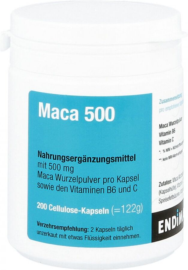Maca 500 Kapseln