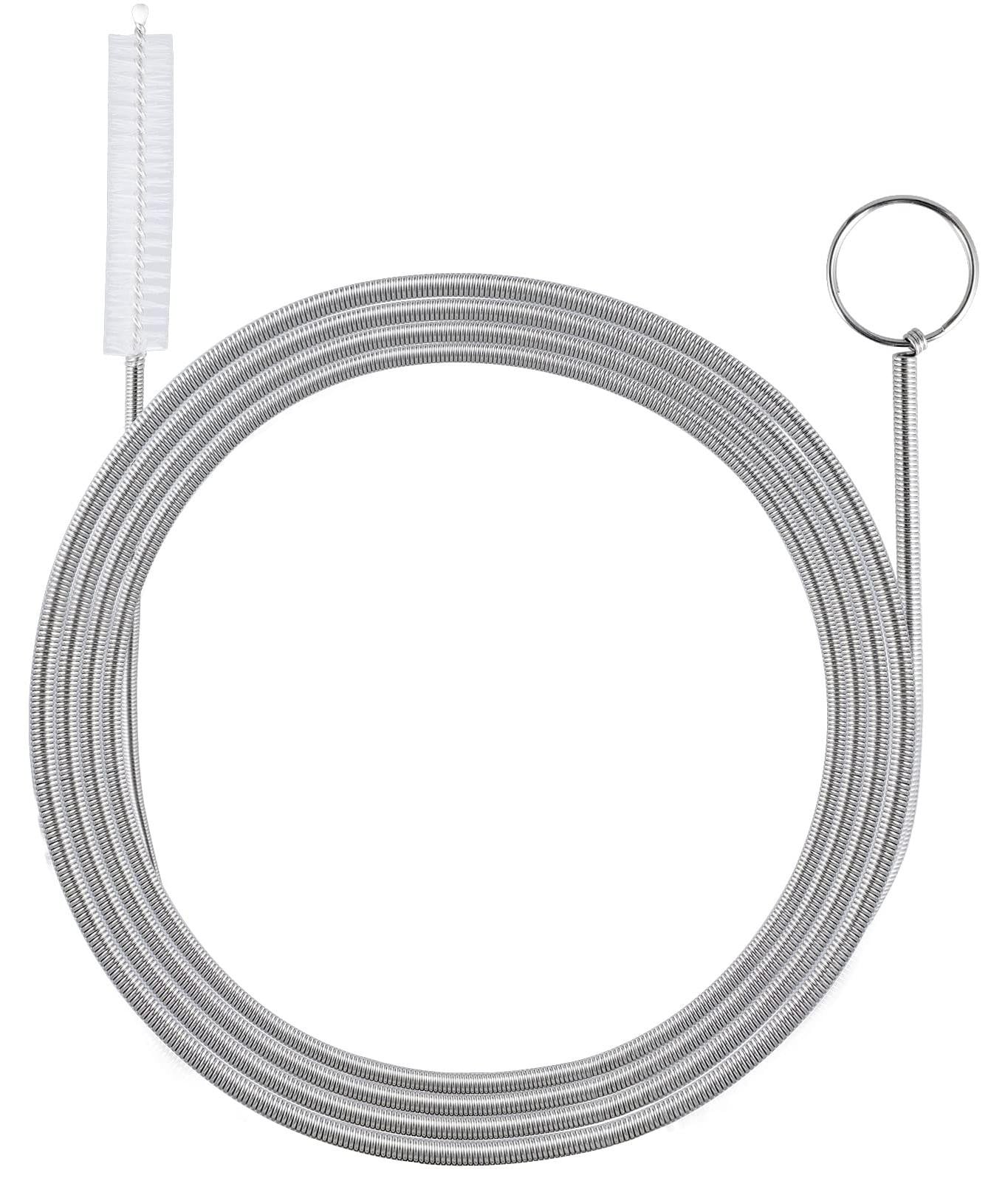 Dripio Koelkastreinigingsborstel, 155 cm, flexibel, roestvrij staal
