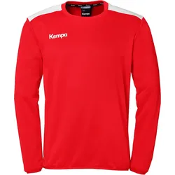 Kempa Emotion 27 Sweatshirt Kinder rot/weiß 128