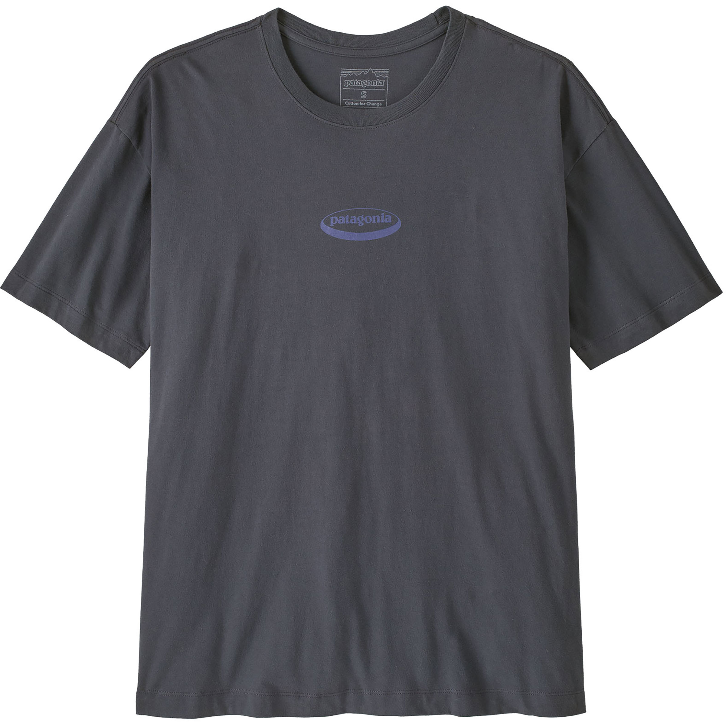 Patagonia 95 Oval Logo Oversized Damen T-Shirts grau Größe S Lifestyle Hautfreundlich