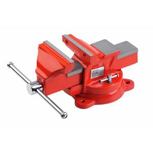 Connex Schraubstock COX871100, drehbar, 100mm Backenbreite, Spannweite 100mm