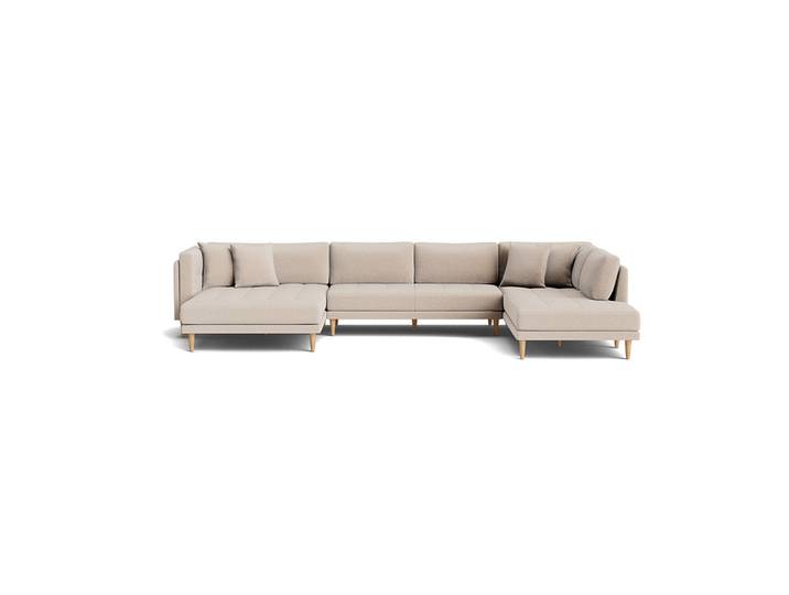 Cali U-Form Sofa, links
