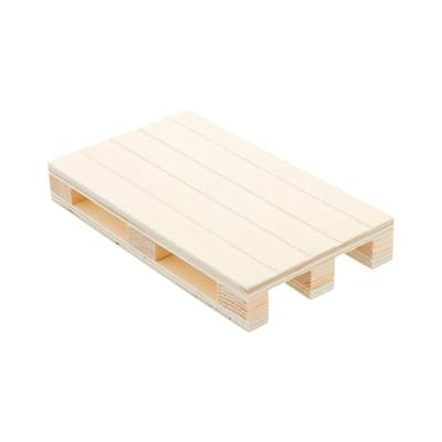 MONOUSO - Holztablett Mini Paletten aus Holz 13x8x2cm (1 Stück)