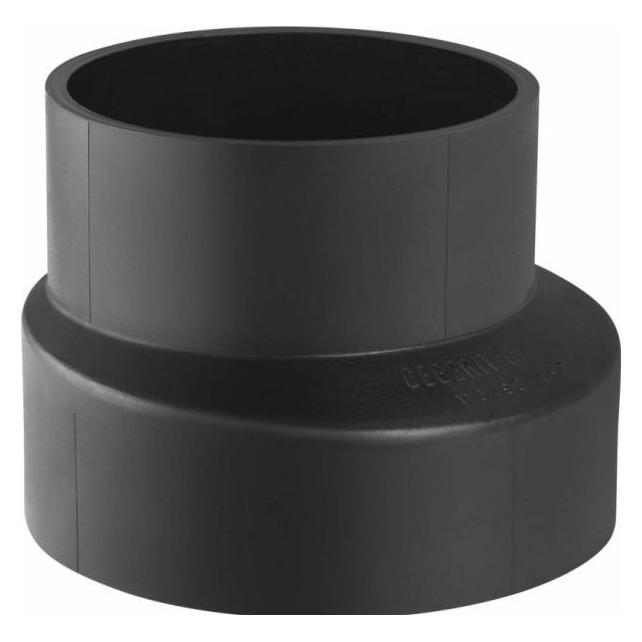 Geberit 90 x 56 mm Reduktion excentrisk sort PEH (366.566.16.1)