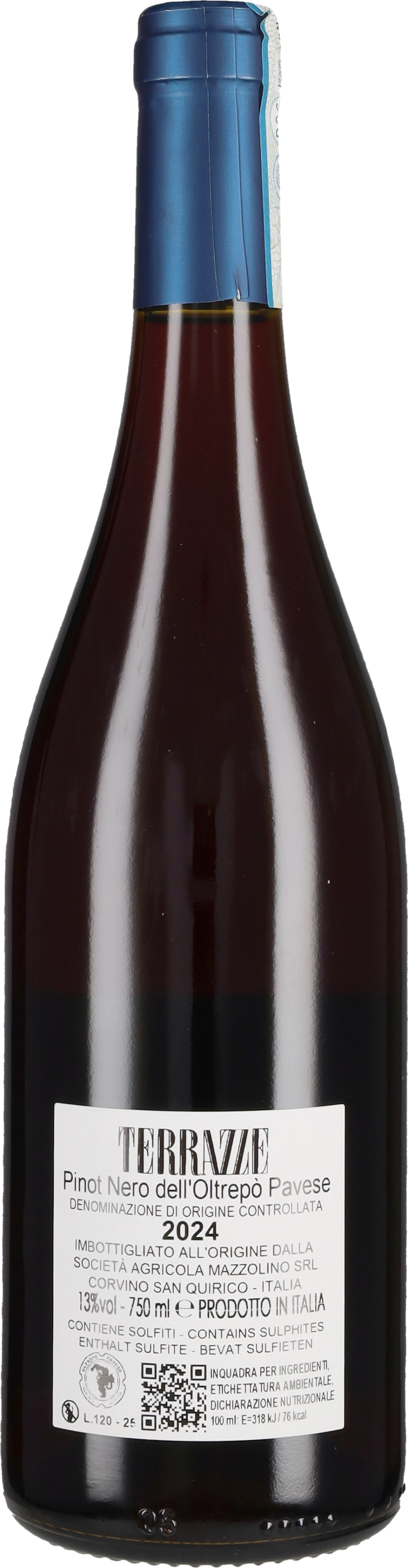 Mazzolino Pinot Nero 'Terrazze' 2024