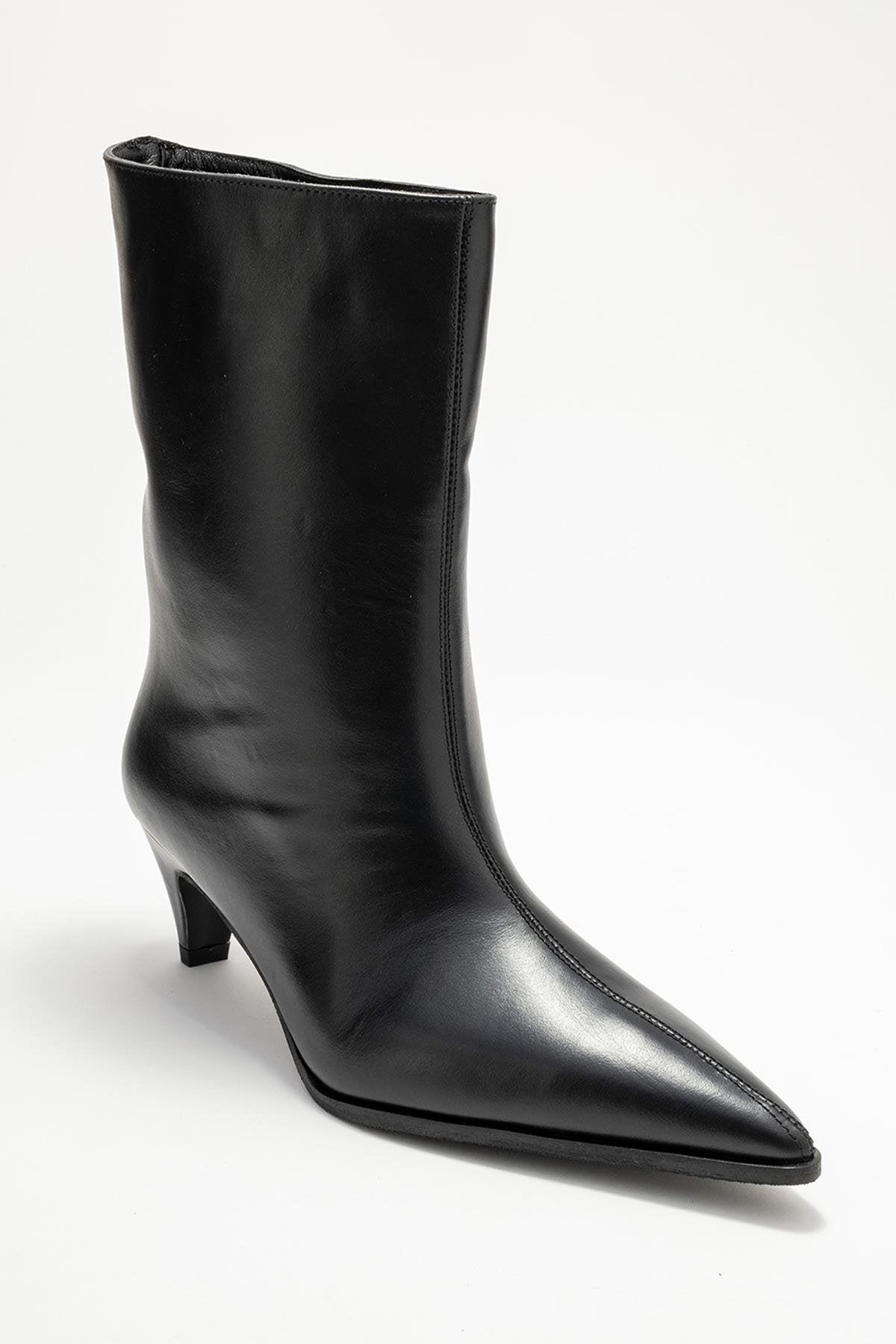 Aleo Leder Spitze Stiefel