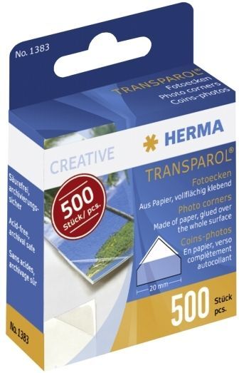Herma Transparol Fotoecken 500 Stück (1383)