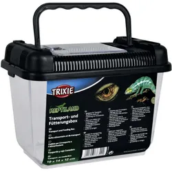 3x Trixie Transport- und Fütterungsbox 19, Terrariumeinrichtung
