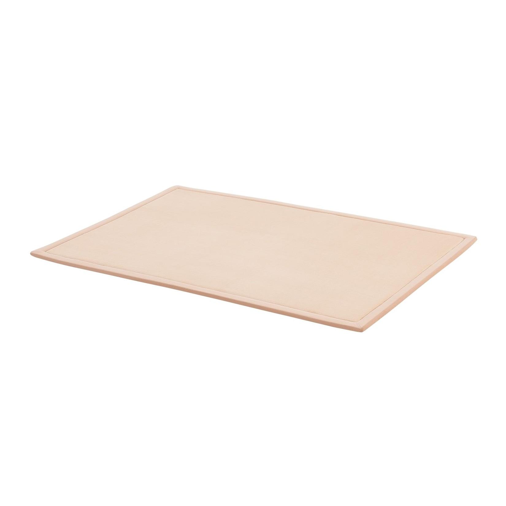 Juskys Krabbelmatte Maila Spielmatte 200x150 cm Yogamatte für Kind, Baby - rutschfest, weich - Beige