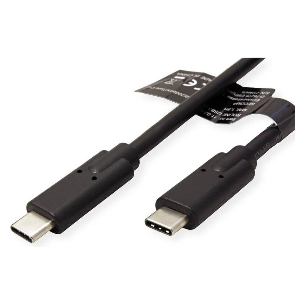 Roline USB C - USB C (1.50 m, USB 3.2 Gen 2, 100 W) (11.02.9072)