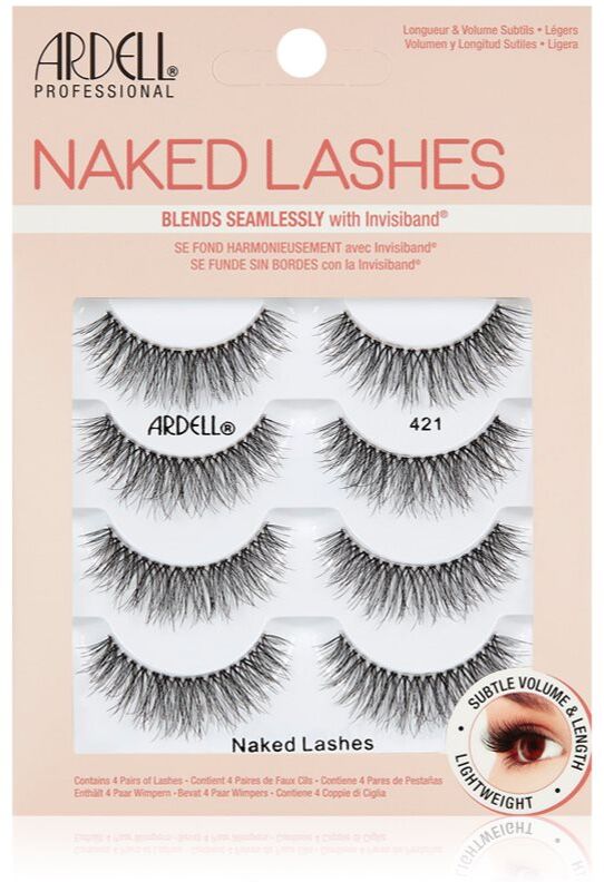 Ardell Naked Lashes Multipack Kunstige øjenvipper Stor pakke type 421 4 par