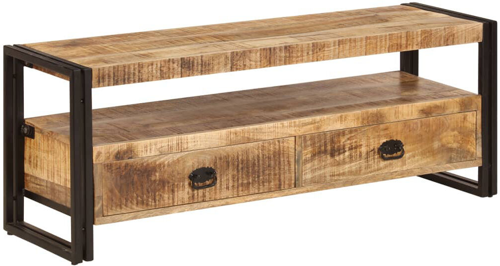 Rio Varennes TV Cabinet 120x35x45 cm Solid Mango Wood