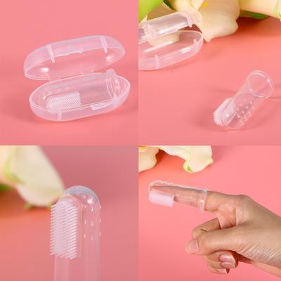 Happy Pet Pantry Pet Finger Toothbrush For Dogs & Cats Soft Dog Finger Toothbrush Oral Care Cleaning Brush Pet Finger Toothbrush For Dogs & Cats Soft Dog Finger Toothbrush Oral Care Cleaning Brush