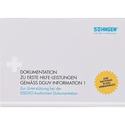 Notfall-Versogungsnachweis 50 Blatt