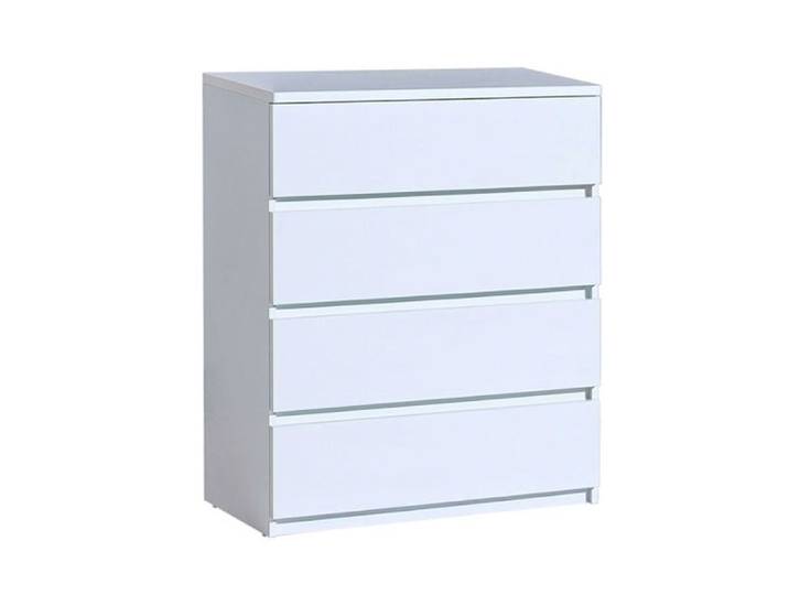 Feldmann-Wohnen Kommode Arcca (1 St), 80cm weiß