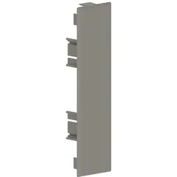 GGK 1295 Endstück FB 60x230mm-7030, Kunststoff hfr, grau FB 60x230-ES FB60x230ES